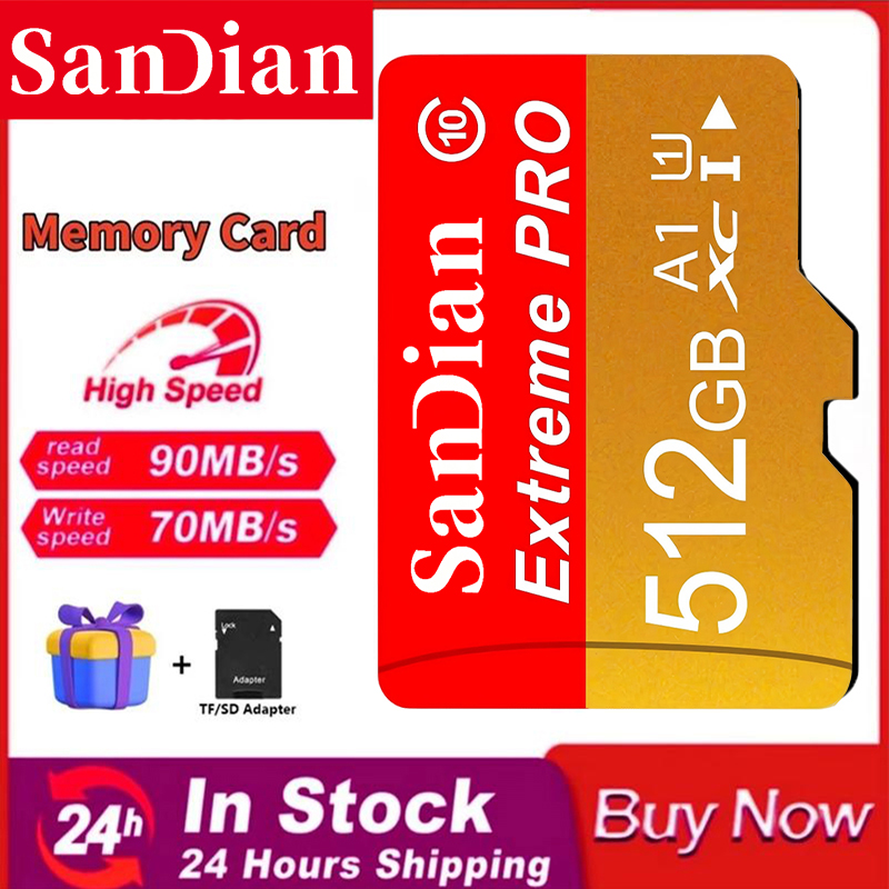 Gaming Console For Phone - Memory Card 512GB Pro Micro TF