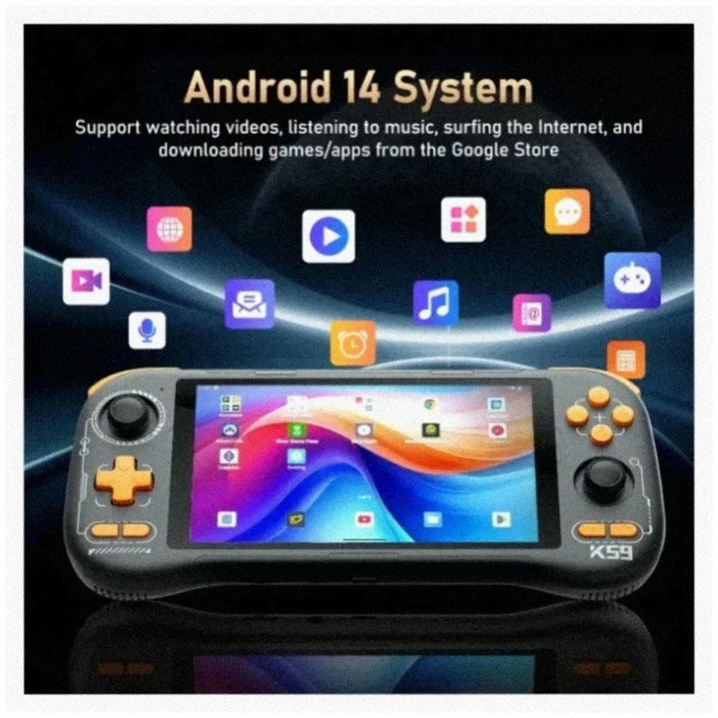 KINHANK K59 Handheld Game Cons - Gaming Console Under 5000 recension och pris