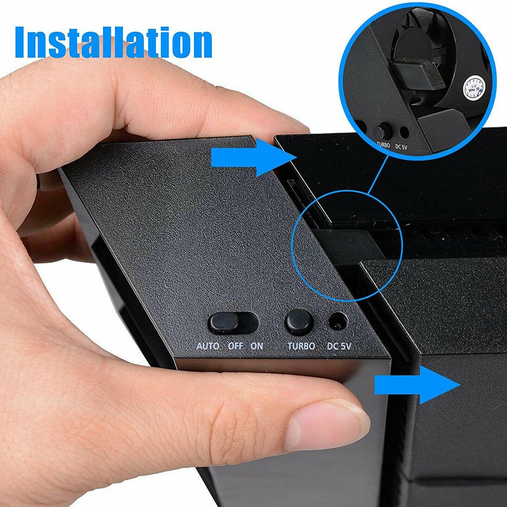 Base Fan Stand For Sony PS4 Pr - Gaming Console Latest recension och pris