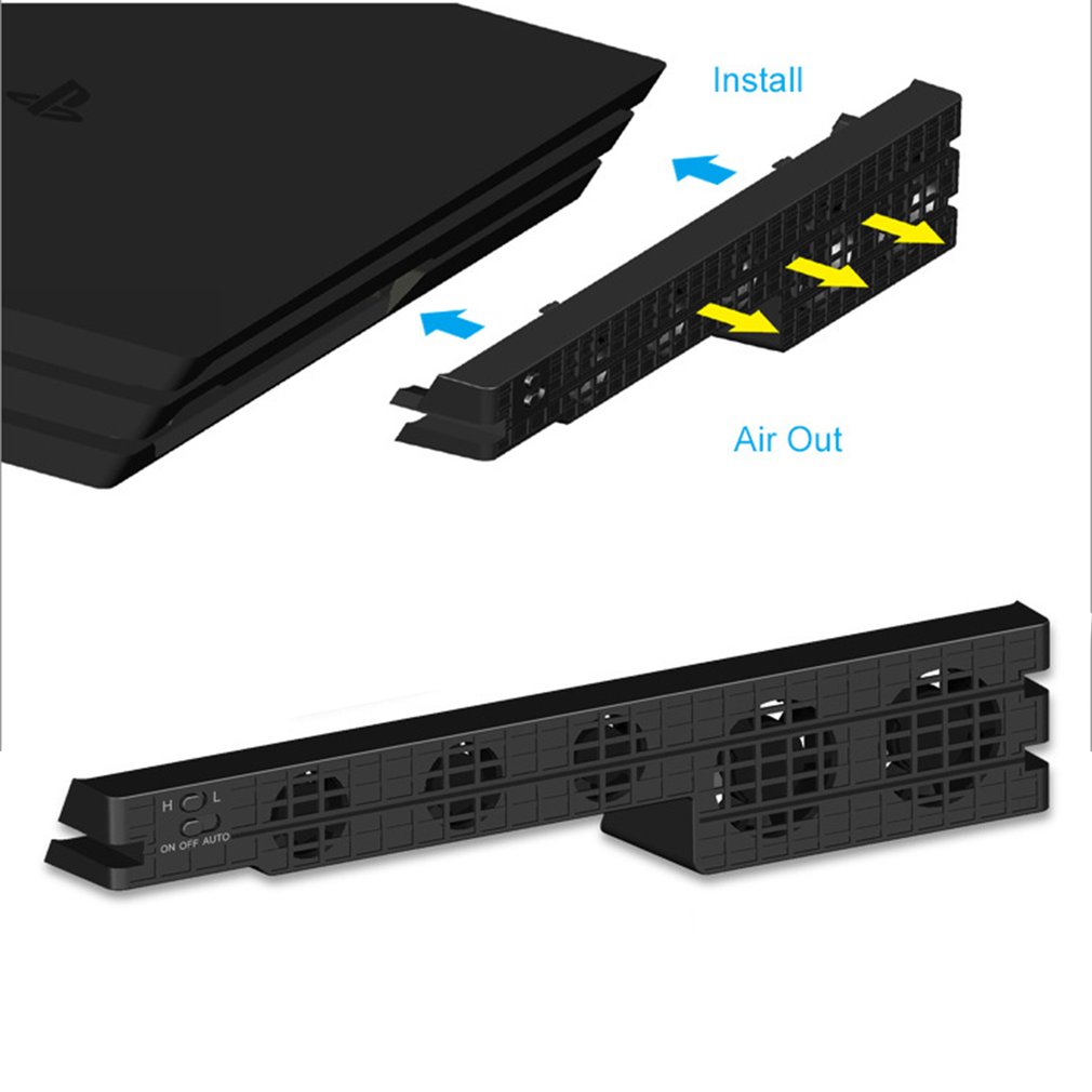 Base Fan Stand For Sony PS4 Pr - Gaming Console Latest recension och pris