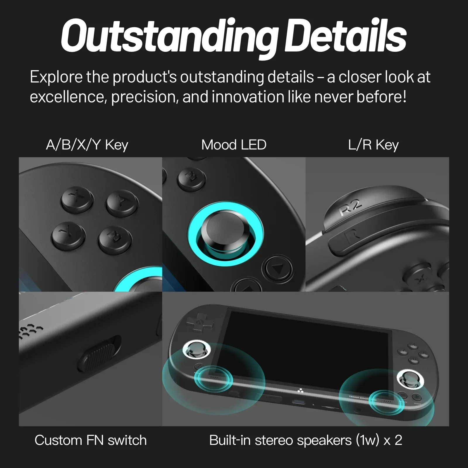 TRIMUI SMART PRO Handheld Game - Gaming Console Under 5000 recension och pris
