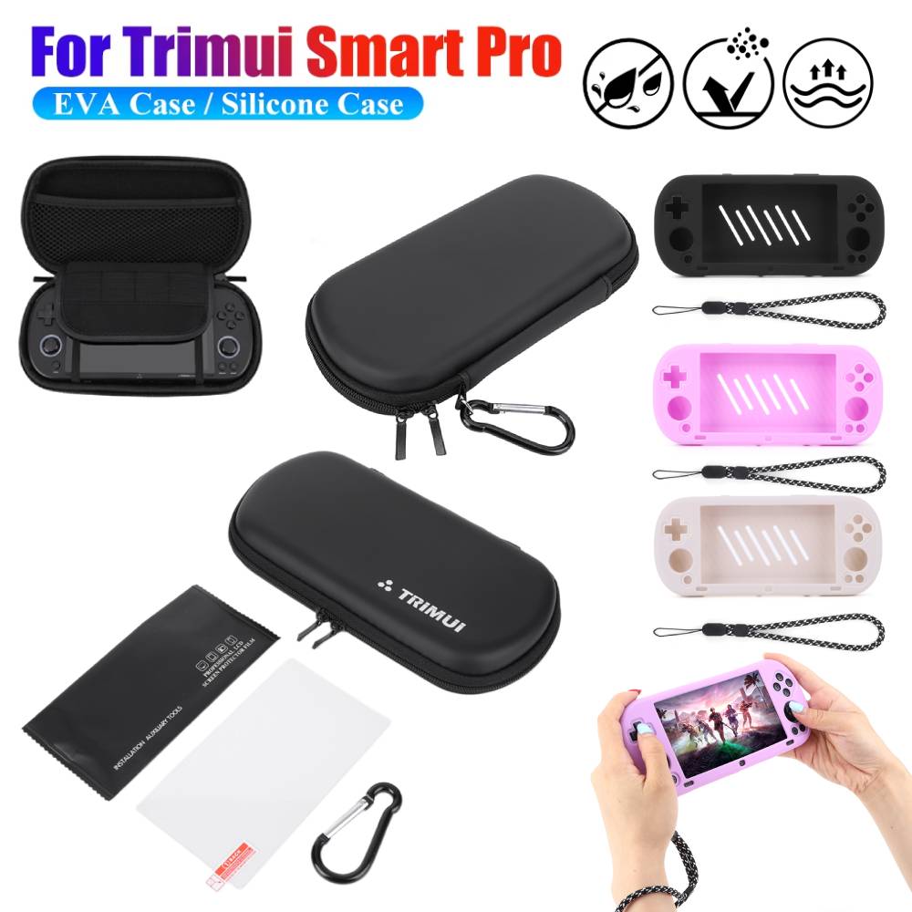 Hard EVA Carrying Case for Tri - Gaming Console For Phone recension och pris