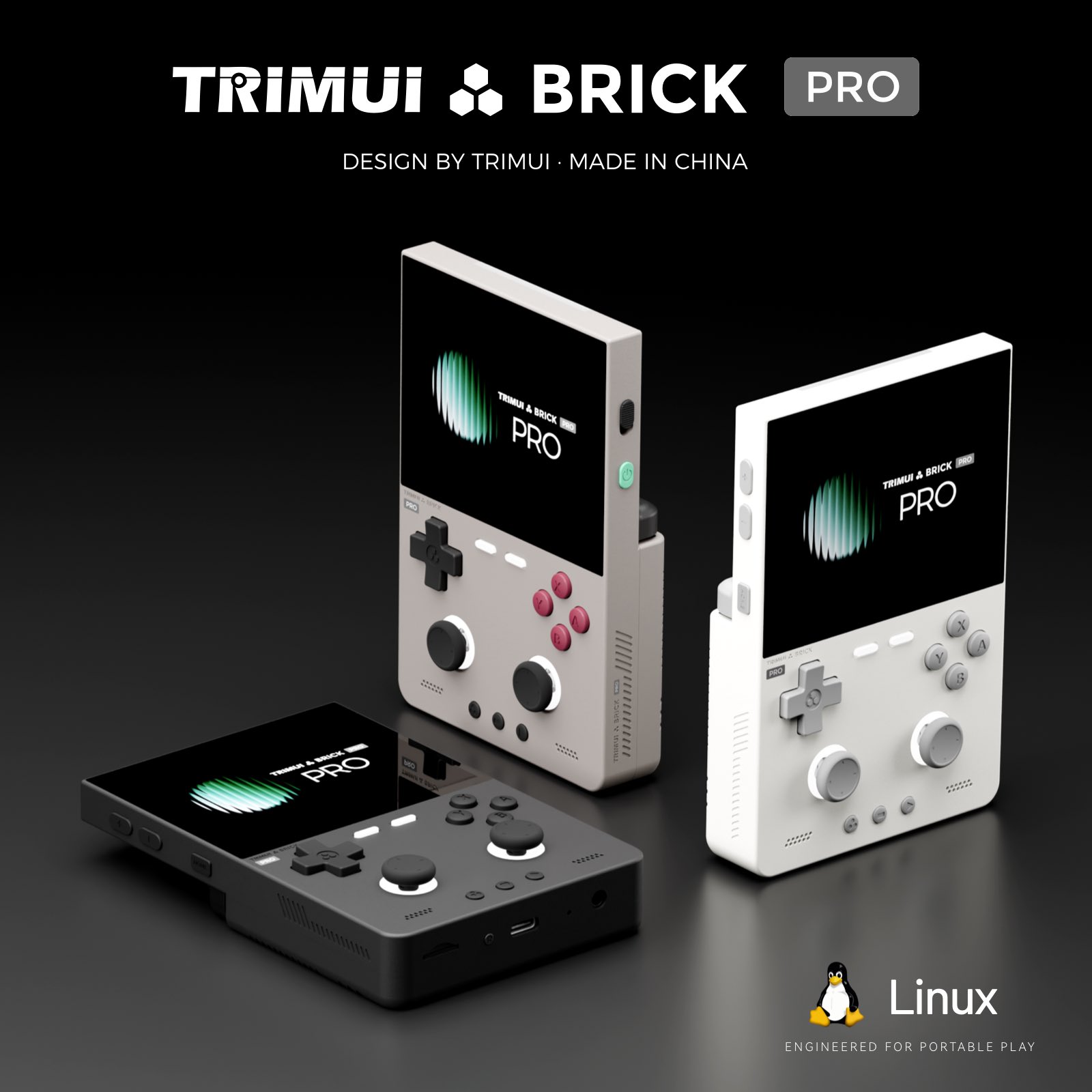 TRIMUI BRICK PRO Open Source L - Gaming Console Under 5000 recension och pris