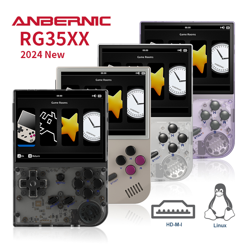 ANBERNIC 2024 New RG35XX Retro - Gaming Console Under 5000 recension och pris