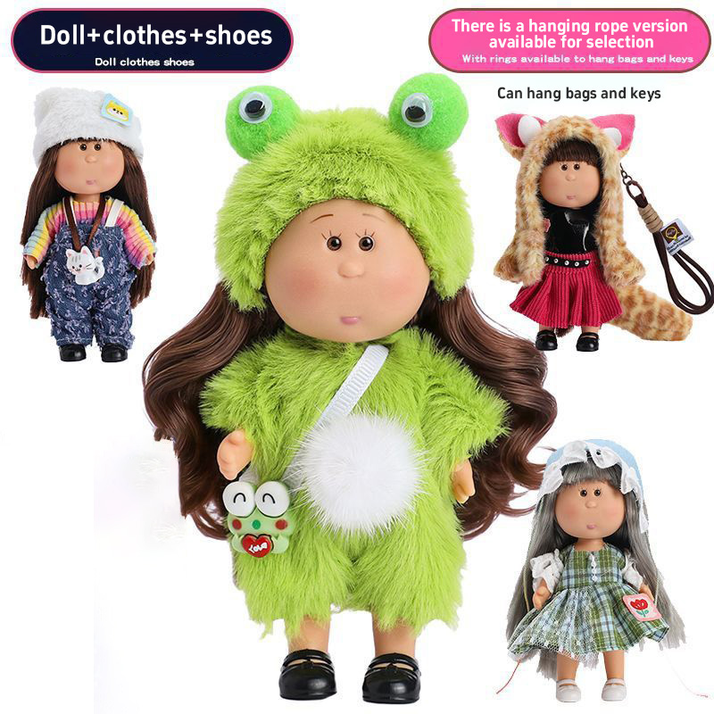 Mini Potato Doll DIY Dress Up  - Gaming Console Keychain recension och pris