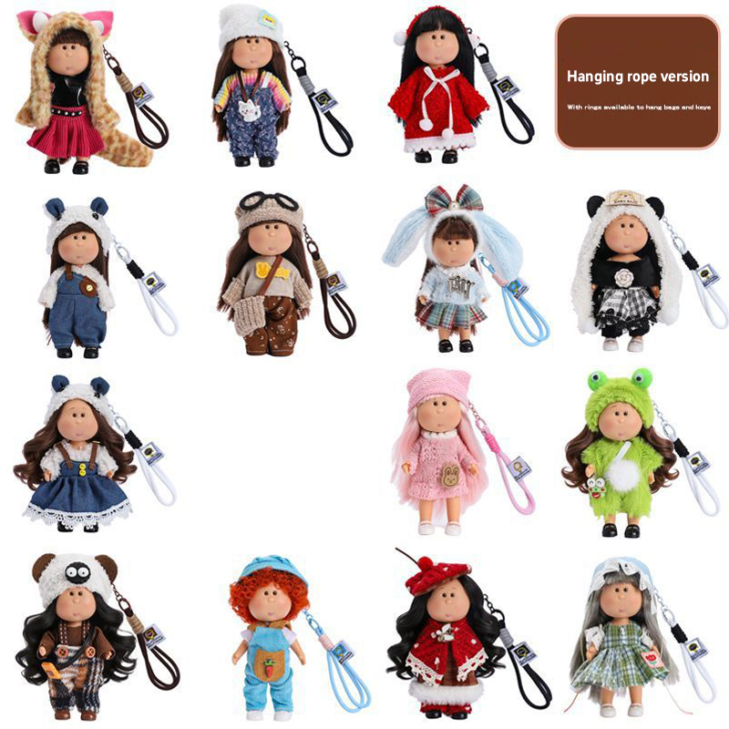 Mini Potato Doll DIY Dress Up  - Gaming Console Keychain recension och pris