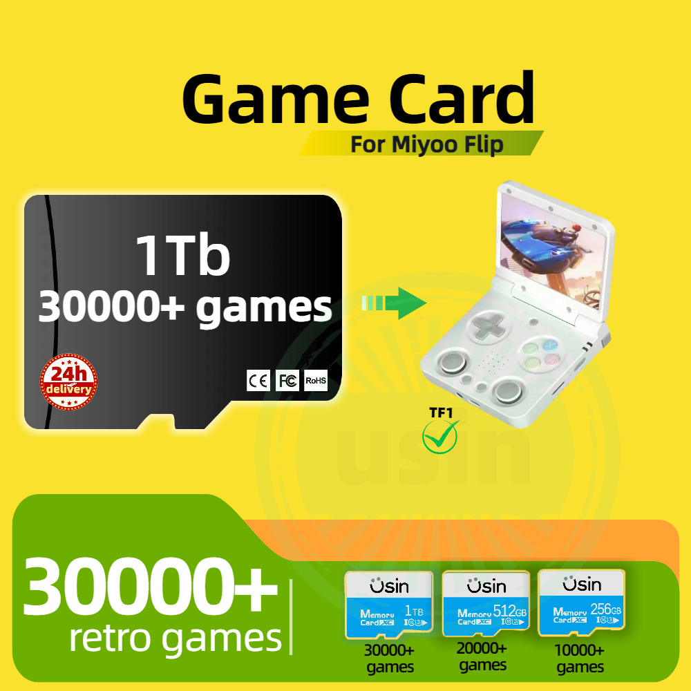 Game Card For Miyoo Flip 30000 - Gaming Console Latest recension och pris