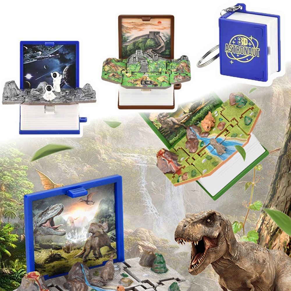 Handheld Game Folding Book Key - Gaming Console Keychain recension och pris