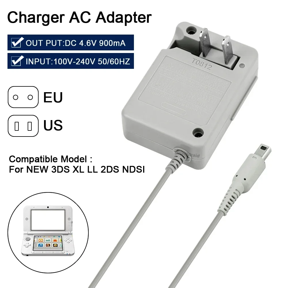 For NEW 3DS XL LL AC Power Sup - Gaming Console Buttons recension och pris