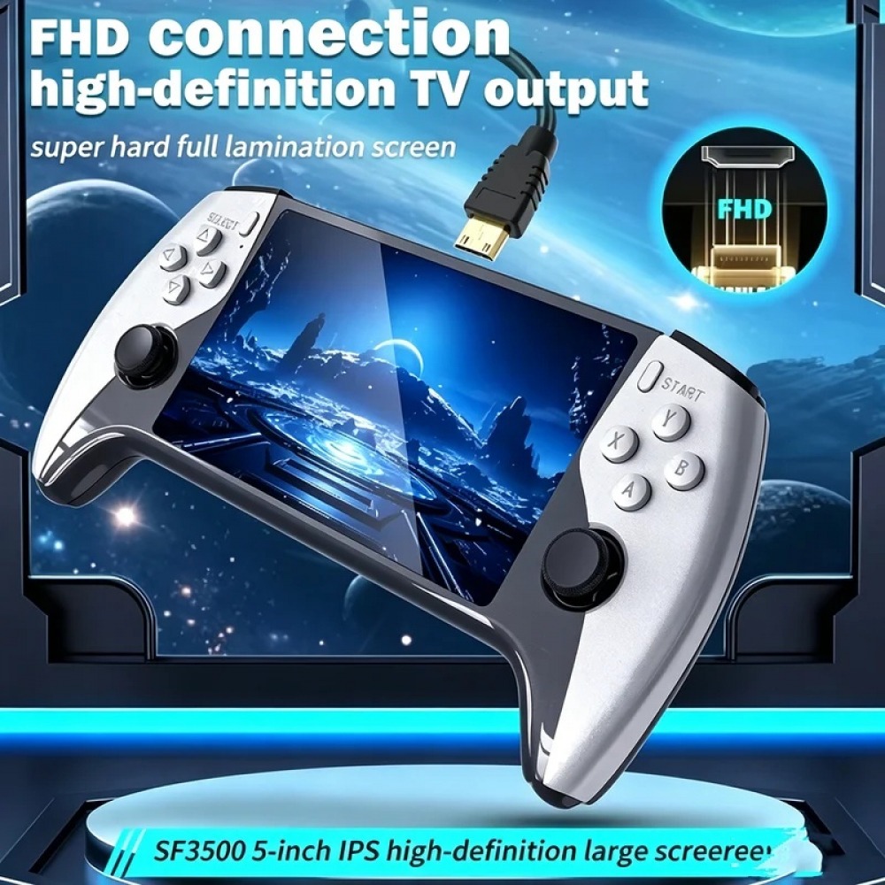 SF3500 5 inch Handheld Game Co - Gaming Console Latest recension och pris